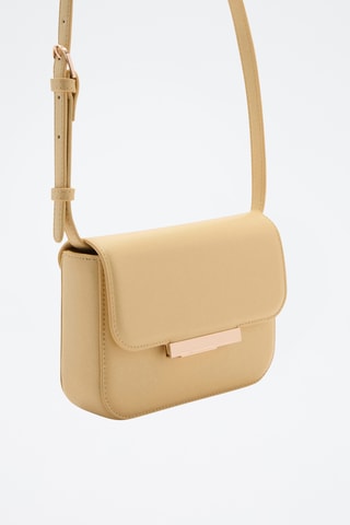 Sac bandoulière rabat - Jaune Pâle