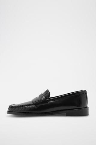 Mocassins cuir - Noir