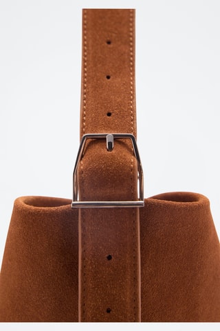 Sac shopper cuir - Marron