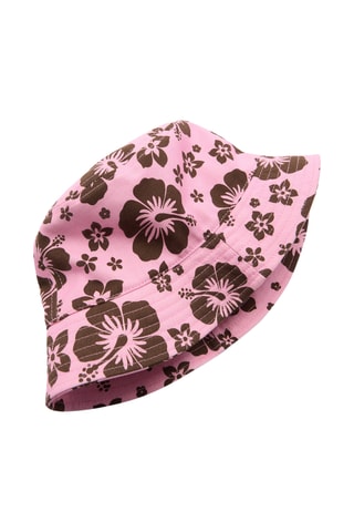 Chapeau bob imprimé - Fuchsia