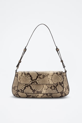 Sac porté épaule rabat - Beige