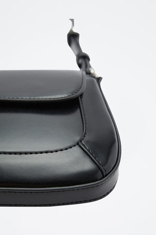 Sac porté épaule rabat - Noir