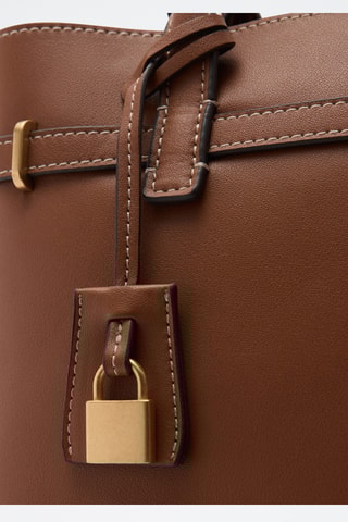 Sac cabas cadenas - Marron