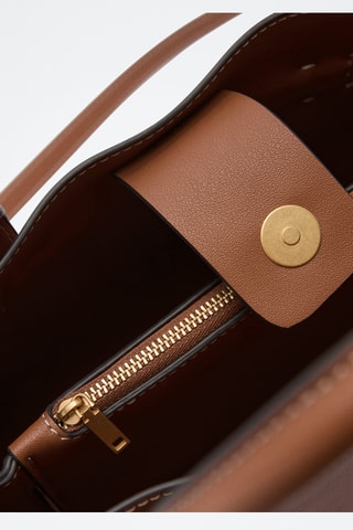 Sac cabas cadenas - Marron