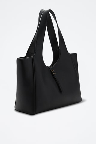 Sac cabas détail boucle - Noir