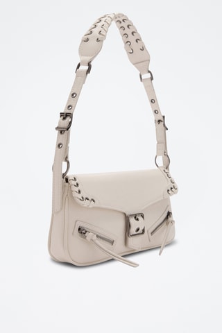 Sac porté épaule boucle - Blanc