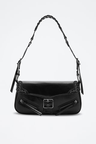 Sac porté épaule boucle - Noir