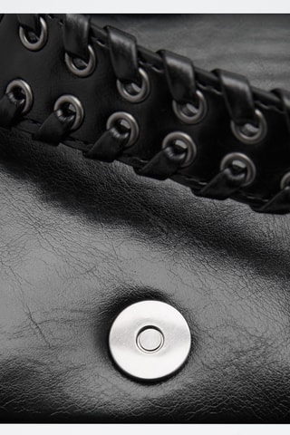 Sac porté épaule boucle - Noir