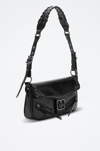 Sac porté épaule boucle - Noir