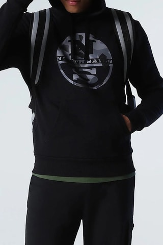 Sweat à capuche Noir - North Sails