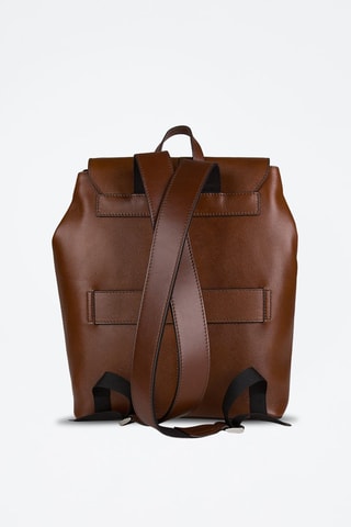 Sac à dos en cuir Biagio - Marron - Picadro