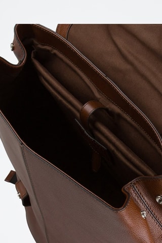 Sac à dos en cuir Biagio - Marron - Picadro