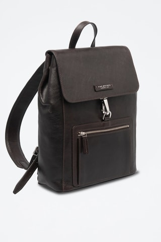 Sac à dos en cuir Alberto - Noir - Picadro