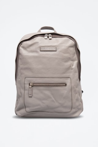 Sac à dos en cuir de veau Zaino - Gris - Picadro