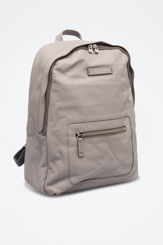 Sac à dos en cuir de veau Zaino - Gris - Picadro
