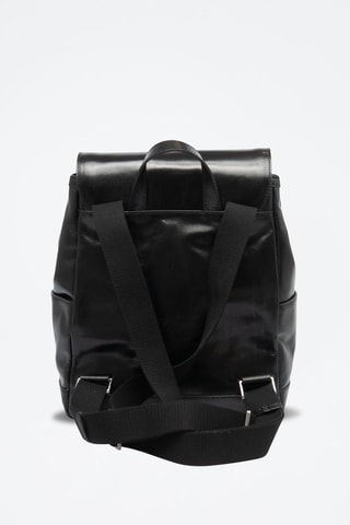 Sac à dos en cuir Zaino - Noir - Picadro