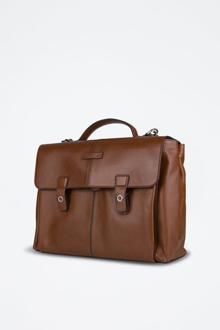 Cartable en cuir Biagio - Marron - Picadro