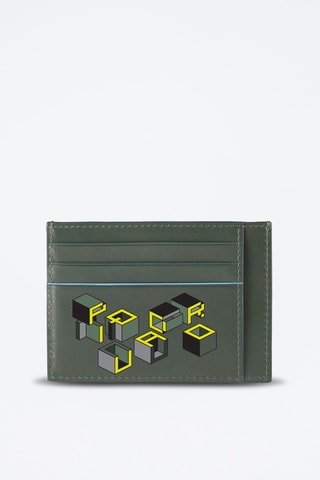 Porte-cartes en cuir - Vert - Picadro