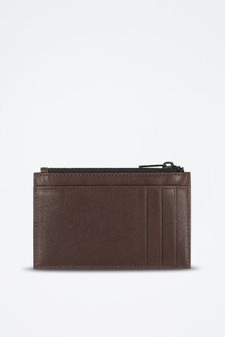 Porte-cartes en cuir - Marron foncé - Picadro