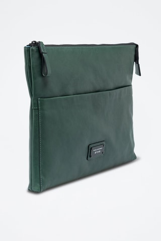 Pochette en cuir - Vert foncé - Picadro
