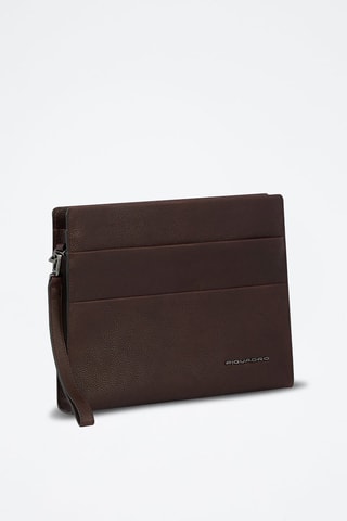 Pochette en cuir - Marron - Picadro