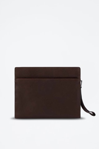 Pochette en cuir - Marron - Picadro
