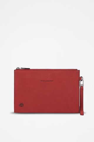 Pochette en cuir - Rouge - Picadro