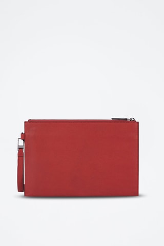 Pochette en cuir - Rouge - Picadro