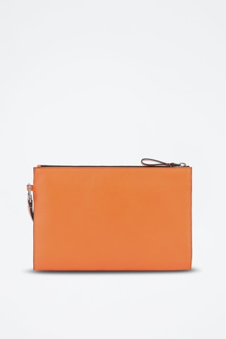 Pochette en cuir - Orange - Picadro