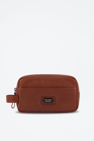 Pochette en cuir - 
Marron - Picadro
