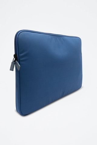 Pochette d'ordinateur en cuir - Bleu - 17" - Picadro