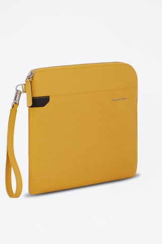 Pochette en cuir - Jaune - Picadro