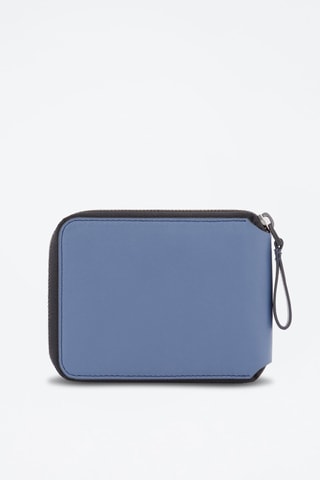 Pochette en cuir - Bleu - Picadro
