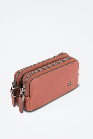 Pochette en cuir 
Rose - Picadro