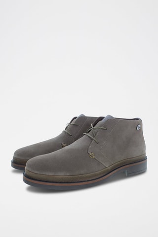 Derbys montants en nubuck Yann - Gris - US Polo