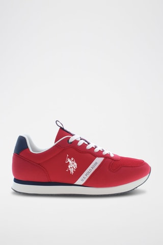 Tennis Nobil - Rouge et bleu marine - US Polo