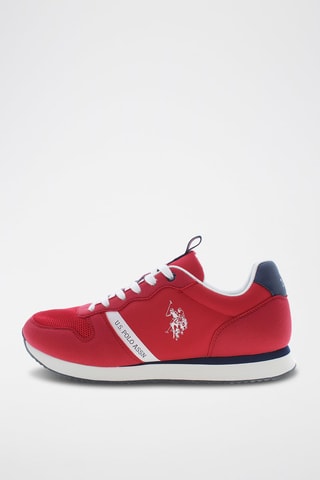 Tennis Nobil - Rouge et bleu marine - US Polo