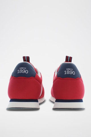 Tennis Nobil - Rouge et bleu marine - US Polo