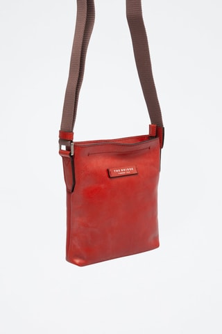 Sac bandoulière en cuir - Rouge - Picadro