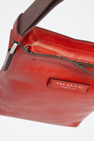 Sac bandoulière en cuir - Rouge - Picadro