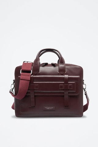 Sac bandoulière en cuir Casentino - Marron - Picadro
