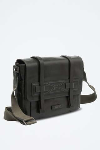 Sac bandoulière en cuir Casentino - Vert - Picadro