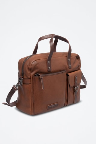 Sac bandoulière en cuir Talamone - Marron - Picadro