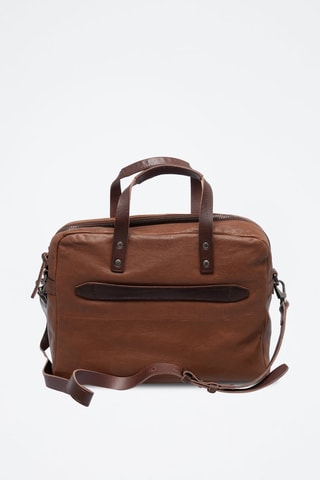 Sac bandoulière en cuir Talamone - Marron - Picadro