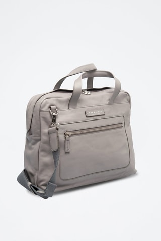 Sac bandoulière en cuir de veau - Gris - Picadro