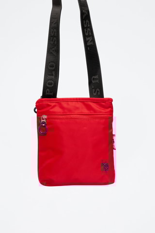 Sac bandoulière plat Bigfork - Rouge - US Polo