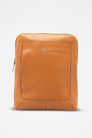 Sac bandoulière en cuir - Camel - Picadro