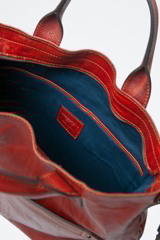 Cabas en cuir Gulliver - Marron - Picadro