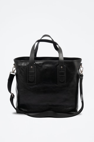 Cabas en cuir - Noir - Picadro