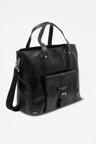 Cabas en cuir - Noir - Picadro